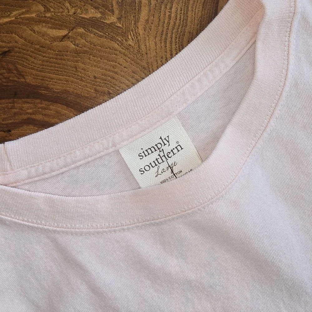 Lot Of 2 Womens Simply Southern Long Sleeve T-shirts, Size Large - Picture 6 of 9